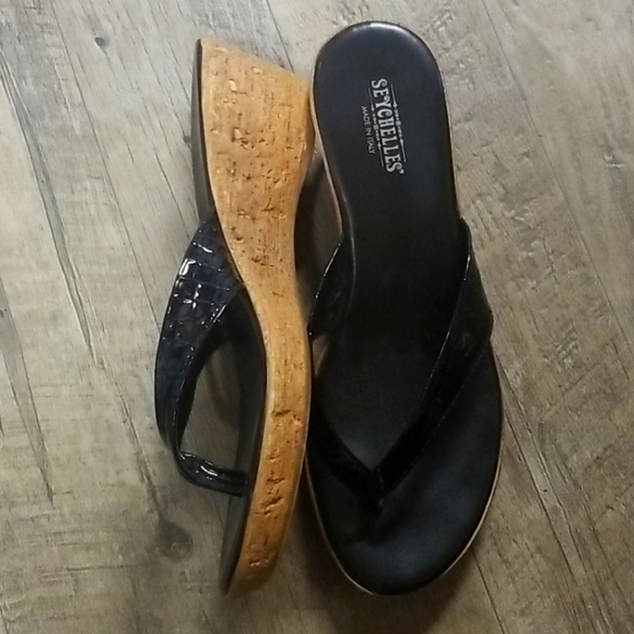 Seychelles Shoes - Seychelles wedge sandals, 7.5
